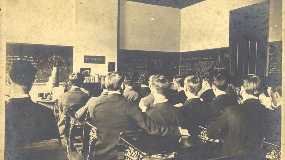 杰克逊维尔州立师范学校数学班，大约1902年