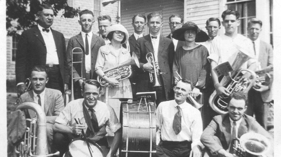 杰克逊维尔州立师范学校乐队，大约1924年