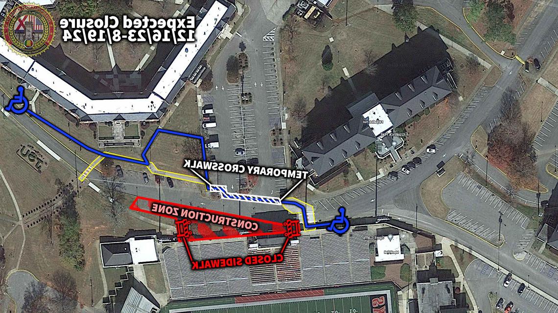The sidewalk along Trustee Street adjacent to <a href='http://www.writingassistant.net'>欧洲杯买球app</a> Stadium will be temporarily closed. The expected closure will begin on Thursday, December 14th, 2023, and end in August 2024.